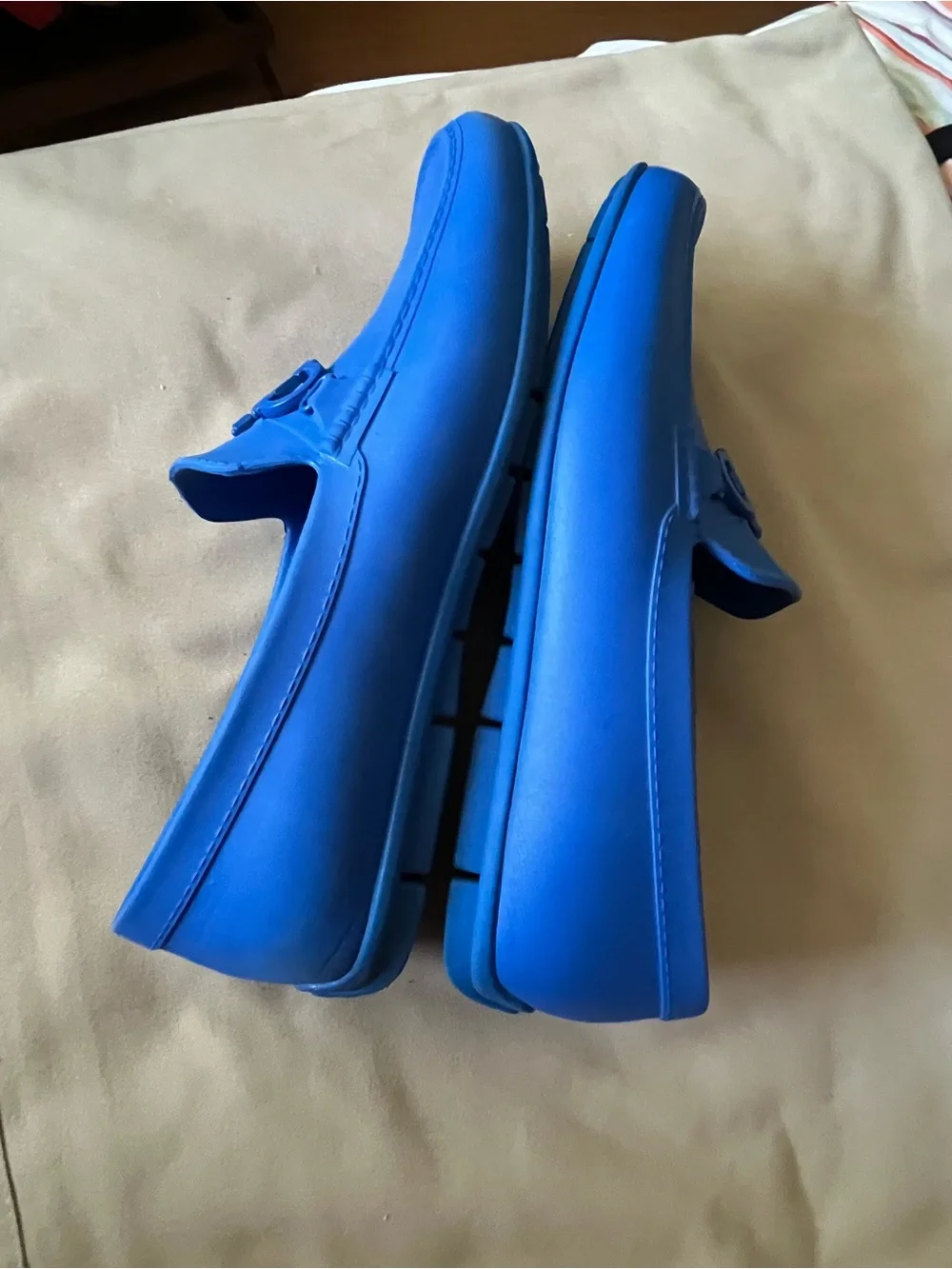 Aldo bright Blue Slip on Loafers size 12